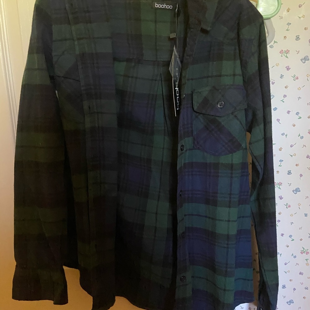Cozy flannel with tags